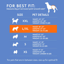 Load image into Gallery viewer, Simple Solution Disposable Dog Diapers, Female Dog Diapers, Puppy Potty Training, Incontinence and Heat Cycle Protection, Large Diapers for Dogs, 18-27 Inch Waist, 30 Count
