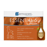 Dermoscent SpotOn Skin Care for Medium Dogs 22 to 44 lbs(10 to 20 kg)