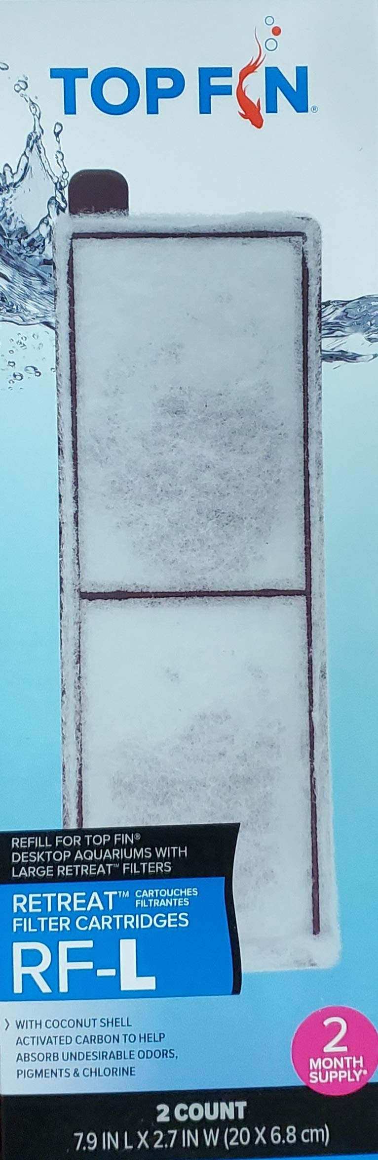 Top Fin Retreat Filter Large, RF-L (2 Count)