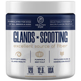 Glands Bowel Support - 120 Delicious Scoot Soft Chews for Scooting, Healthy Anal Glands, and Digestive Health - Made with Pumpkin Powder for Dogs