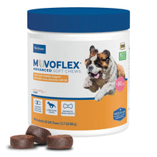 Load image into Gallery viewer, MOVOFLEX Advanced Soft Chews Hip Joint Support Supplement for Large Dogs 60 Count by Virbac
