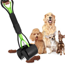 Load image into Gallery viewer, PPOGOO Non-Breakable Pet Pooper Scooper for Dogs and Cats with Long Handle High Strength Material and Durable Spring for Easy Grass and Gravel Pick Up
