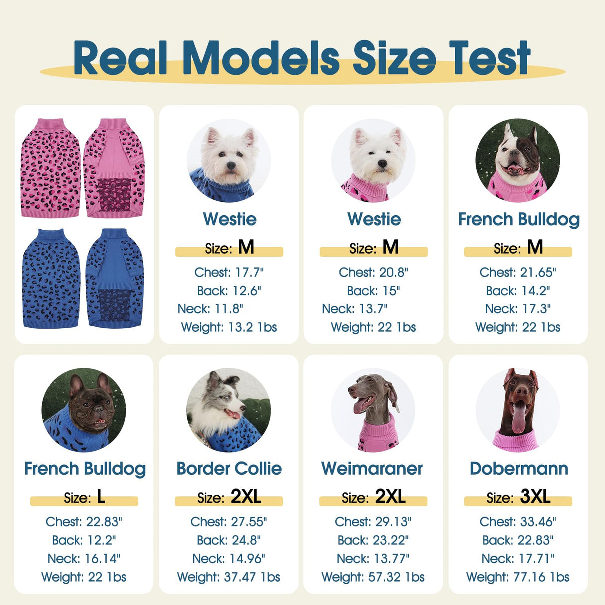 ROZKITCH Dog Sweater for Small Dogs, Cozy Cable Knit Turtleneck Winter Sweater, Warm Pet Clothes for Cat & Small Dogs West Highland White Terrier Pink M