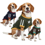 LUVMOJO 3-Pack Sweaters for X-Large Dogs, Dog Pajamas &Sleepwear, Stretchy Athletic Tees & Jersey for Doggy, Sweatshirts for Girl & Boy Pets Corgi, Fall Winter Clothes for Beagle, Puppy T-Shirt XL