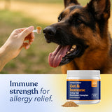 Honest Paws Turkey Tail Mushroom for Dogs - Digestive and Immune Support - Shiitake, Reishi, Maitake Mushroom Supplement Powder for Dogs - No Filler, No Additives - (30 Scoops)