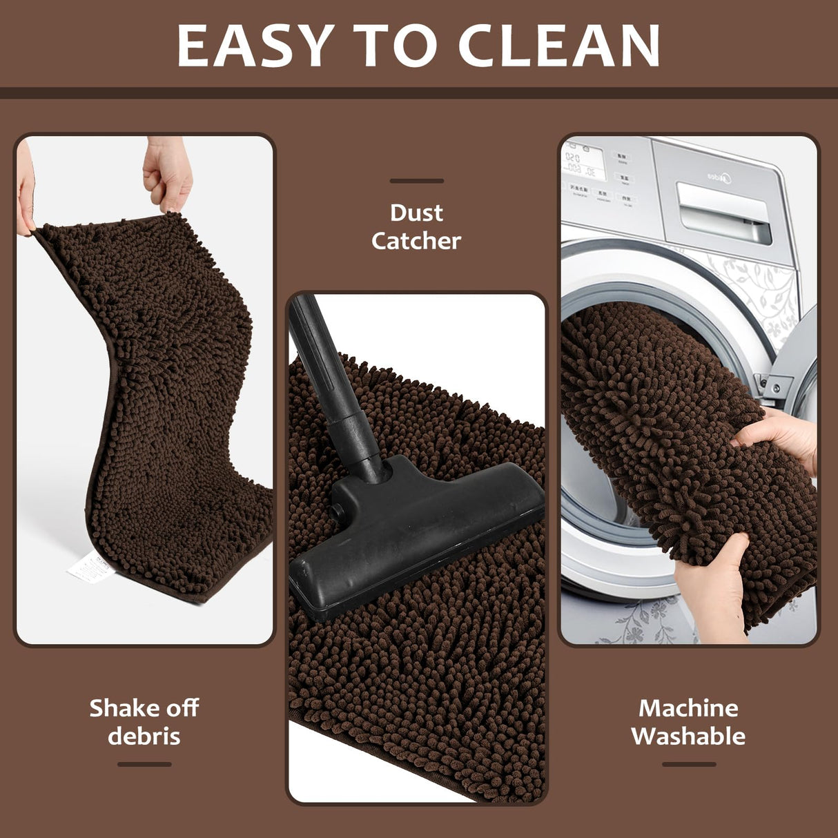 LWYYQB Washable Soft Microfiber Mud Mats for Dogs Large, Dirt Trapper Mud Mats for Dogs, Absorbent Door Mat Indoor for Muddy Paws, Non Slip Dog Rugs for Muddy Paws, Dog Rugs for Home Entrance