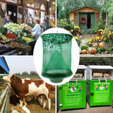 Ranch Fly Trap Outdoor Hanging Reusable with Fishing Apparatus | Food Bait Tray Catcher Cage for Indoor or Outdoor Family Farms, Park (10 Pack)