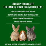 Sherwood Pet Health Snackies for Chinchillas, Rabbits & Guinea Pigs, Grain-Free, Real Fruit, Low Sugar and High in Fiber Treats in Multiple Flavors
