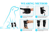 Bawektrl Dog Leg Brace for Front Hock Joint,Carpal Wrist Brace for Dogs Prevents Injuries Sprains Helps with Loss of Stability Caused by Arthritis, Keep Joint Warm, Reduces Pain Inflammation