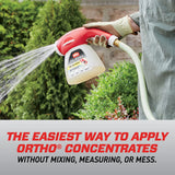 Ortho Dial N Spray Hose-End Sprayer - For Liquid Weed Killer, Insect Killer and Fungicide, Hose Fertilizer Sprayer with 14 Dilution Settings