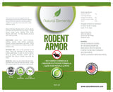 Natural Elements Rodent Armor- Premium Peppermint Oil Mouse Repellent Spray- Vehicle, Boat, RV, Tractor, Equipment - All Natural - Child and Pet Safe - Indoor/Outdoor Spray - 16 oz