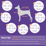 SUNFURA Full Body Dog Coat - Warm Fleece Jacket for Large Dogs, Turtleneck Winter Coats with Harness, Reflective Dog Snowsuit Windproof Puffer Jackets with Legs for Weimaraner, Burgundy XL
