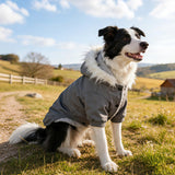 Floofelove Parka Dog Jackets for Small Dogs Clothes for 6 to 9lbs - Windproof Small Dog Winter Fleece Lining Coat Dog Coats for Small Dogs