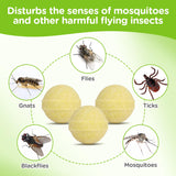 Mosquito Repellent Outdoor Patio, Mosquitoes Repellent Outdoor Powerful, Patio Mosquito Repellent Outdoor Mosquito Trap for Yard, Camping, Child&Pets Friendly 10 Pack