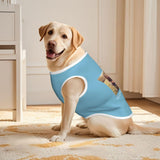 Custom Dog Shirts Design Your Own Photo Text Personalized Breathable Vest Clothes for Lovely Pet Puppy Cats Kitten, Fluorescent Green, XL