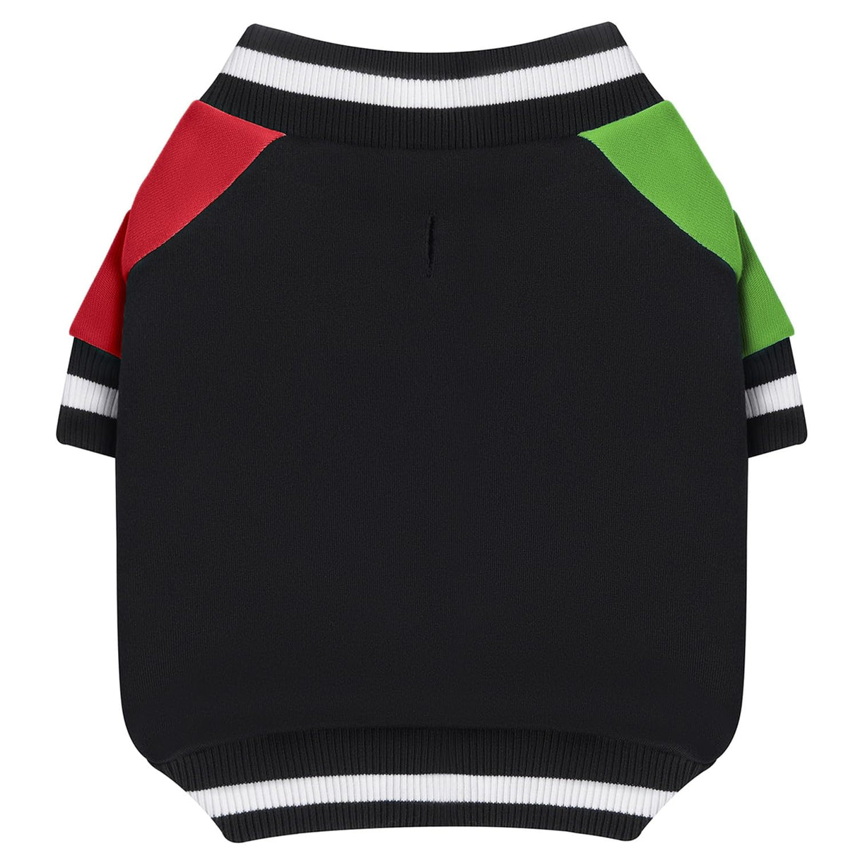 GreenJoy Cute Dog Sweater - Stretchy Dog Pullover Sweatshirt,Soft and Warm Winter Clothes for Boy & Girl Dogs,Suitable for Puppies & Adult Dogs (Black+Red+Green, Large/X-Large)