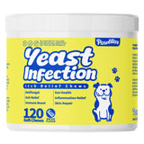 Yeast-Infection-Treatment for Dogs – Soothing Itchy Skin, Ears & Paws – Natural Relief with Omega-3, Collagen, PAU D’Arco & Apple Cider Vinegar – Dog Yeast-Infection Support Chews