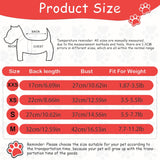 Dog Dress for Small Dogs, Winter Cute Warm Fleece Dog Sweater Dresses for Small Dogs Girl, Chihuahua Yorkie Soft Pet Doggie Coat Clothing Flanne Lining Cat Apparel (Red Plaid, XX-Small)