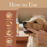 Punkin Butt for Pets Puppy Teething Oil to Stop Chewing and Relieve Discomfort | All Natural, Organic, Safe for Dogs, Chemical-Free (2 oz)