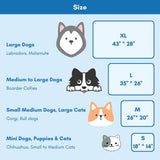 petfelix Mewfort Dog Cooling Mat, Chew & Scratch Resistant Dog Cooling Pad for Large Dogs, Self Cooling Mat for Dogs, No Water or Electricity Needed (Large 35.4"x23.6")