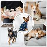 4 Pack Dog Pajamas Pet Costumes Dog Jammies Onesies Sweatshirt Adjustable Breathable Stretchy Clothes for Puppy Small Medium Large Dogs Girls Boys,XS