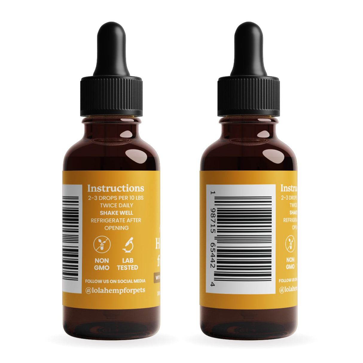 Lolahemp Hip & Joint Hemp Oil for Dogs – Mobility Support with Organic Hemp & Turmeric – Mobility, Comfort & Longevity