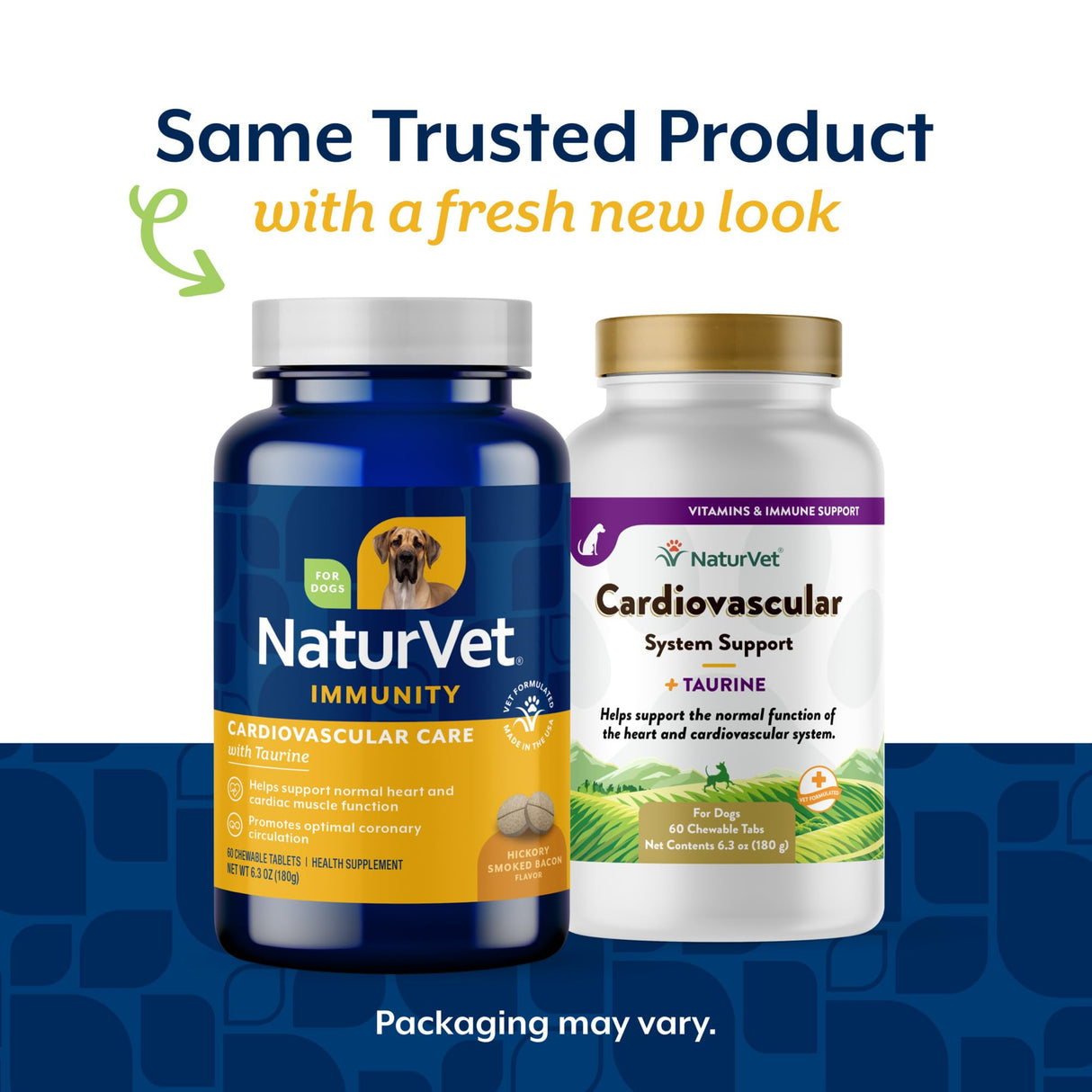 NaturVet Cardiovascular Support Dog Supplement Plus Taurine – Helps Support Dog Heart and Cardiovascular Systems – Includes Antioxidants, Magnesium, Hawthorn, L-Carnitine – 60 Ct.