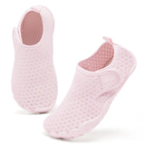 Racqua Girls Water Shoes Kids Boys Swim Aqua Quick Dry Breathable Barefoot Lightweight Non-Slip Pool Beach Outdoor Pink Big Kid 2