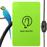 Kokopro Bird Heater for Cage - Snuggle Up Bird Warmer for Exotic Pet Birds, 10W African Grey, Parakeets, Parrots, (3.7"x5.7")