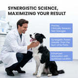 Pawfect Vita Dog Allergy Skin Relief Chews for Hotspot & Dry Skin, Itchy Skin Relief Supplement for Dog Paw Licking, Anti-Itch Soft Chews with Colostrum-Fish Oil-Probiotic to Boost Immune System 180ct