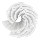 Cryspool® 1004 DE Filter Compatible with FNS Plus 48, DEL/DEV 48, DE4820, 59002300, FS-2004, PFS2448, FC-9540, PG-1904, 7 Full + 1 Partial, 48 Sq.Ft DE Grid Swimming Pool Filter Cartridge, 1 Set