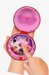 Miraculous Bandai Ladybug Yoyo Communicator, Ladybug Accessories Toy Phone for Role Play Fun, Tales of Ladybug & Cat Noir Kids Toys for Dress Up Games, Ladybug Gift