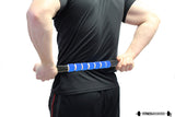It Band Roller Muscle Roller Massage Stick for Legs Foam Roller for Shin Splints Muscle Roller Stick Massage Stick Shin Roller Stick Roller for Sore Muscles Calf Roller - Blue, Elite Rubber