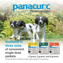 Load image into Gallery viewer, Panacur C Canine Dewormer (Fenbendazole), 4 Gram, 3 Count (Pack of 1), Red
