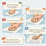 4 Pack Dog Boots with Dial Adjustment, Breathable Mesh Dog Shoes, Anti-Slip Sole Paw Protectors for Outdoor Walking, Hiking, Hot Pavement and Rain, for Small Medium Dogs (Blue, 6 (28-52lbs))