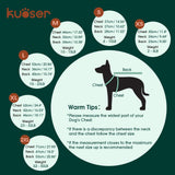Kuoser Dog Christmas Sweater, Soft Warm Xmas Sweaters for Small Medium Large Dogs Boy Girl, Comfortable Dog Sweater with Leash Hole Snowflake Puppy Knit Outfit for Holiday Winter Fall, Green 2XL