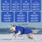 IDOMIK Dog Winter Jacket, Adjustable Waterproof Dog Warm Coat with Fleece Lining, Turtleneck Windproof Cold Weather Coats for Winter, Reflective Warm Snow Jacket for Chihuahua Yorkshire,Blue,XS
