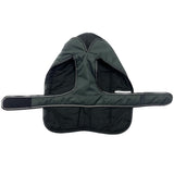 PetRageous 7303CGS Juneau Waterproof Cold Weather Dog Coat with Full Chest Coverage Leash Opening 11-Inch Long Heavyweight Jacket for Small Breeds and Puppies, Charcoal Grey