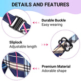 Segarty Adjustable 50 PCS Dog Ties Neckties, Dog Neck Ties and Bows for Medium Large Pets Festival Formal Bulk Pet Bowties Collar Grooming Accessories Birthday Wedding Costumes Holiday