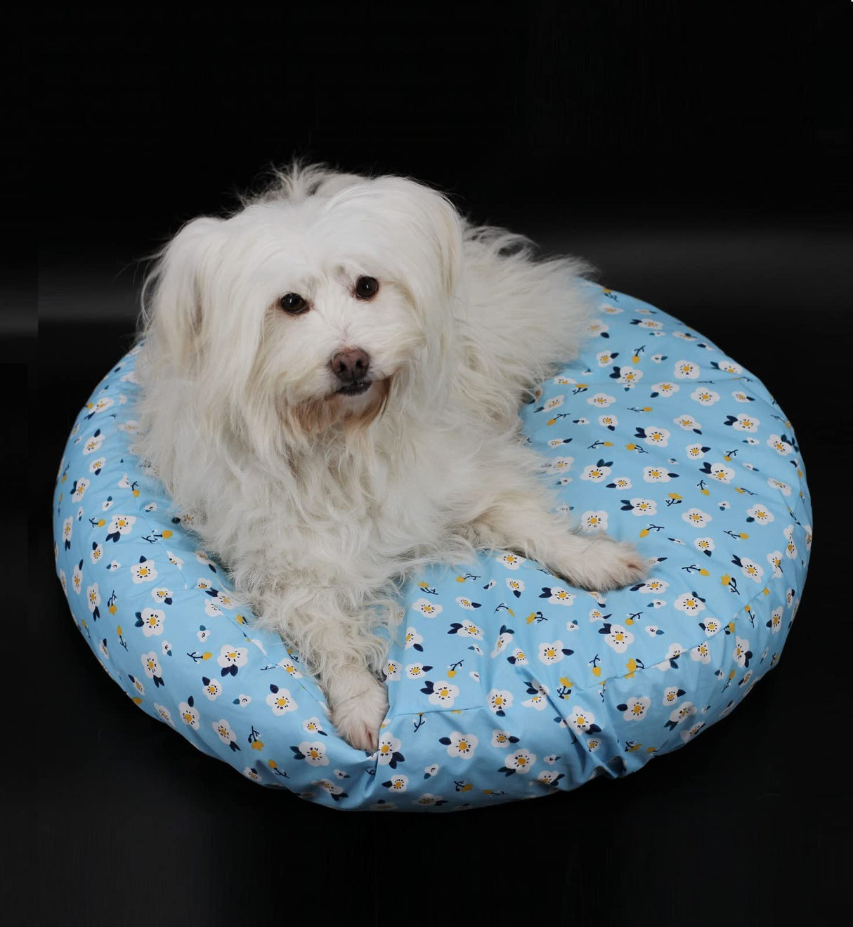 EechicSpace Elastic Round Dog Bed Cover Waterproof 42 Inch