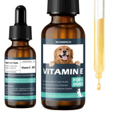 Vitamin E for Dogs - Dog Vitamins E - Vitamin E Dropper for Dogs, Improve Skin & Coat Health, Treatment for Liver Disease, Strengthen Immune System - Natural Formula for All Ages, and Breeds - 30 ML