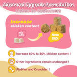 Glucosamine for Dogs, Joint Supplement for Dogs, Chondroitin, MSM, Hemp, Turmeric, Omega 3 for Pain Relief & Skin Health, Dog Hip and Joint Supplement with Calcium Support Bones Health, 120 Chews