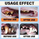 2Pcs Dental Plus,Freshen Breath, Natural, Odorless & Flavorless Formula to Fight Tartar, for All Pet