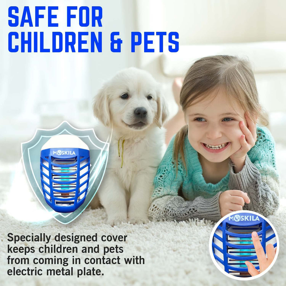 6 Packs Indoor Bug Zapper - Mosquito Zapper Indoor - Indoor Mosquito Zapper for Home - Bug Zapper Indoor Plug in - Portable Mosquito Zapper - Indoor Fly Zapper - Bug Zapper Mosquito
