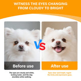 Nutridog Eye Supplements for Dogs - Vision Support Soft Chews with Lutein, DHA & Vitamin C | 120ct Salmon Flavor Tear Stain Chews | Cataract & Dry Eye Relief Supplement (120 Ct, Salmon)