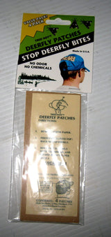 Deerfly Patches/Deer Fly Repellent Patch (4 Pack)