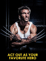 Claws for Wolverine Cosplay Costume: Halloween Accessories - Plastic Anti-Break Claws (2 Claws)