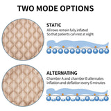 Alternating Air Pressure Mattress, Bedsore Mattress for Elderly Bedridden Patients, Hospital & Home Mattress Topper with Quiet Pump Waterproof, Heat Resistant Ulcer Cushion Pad