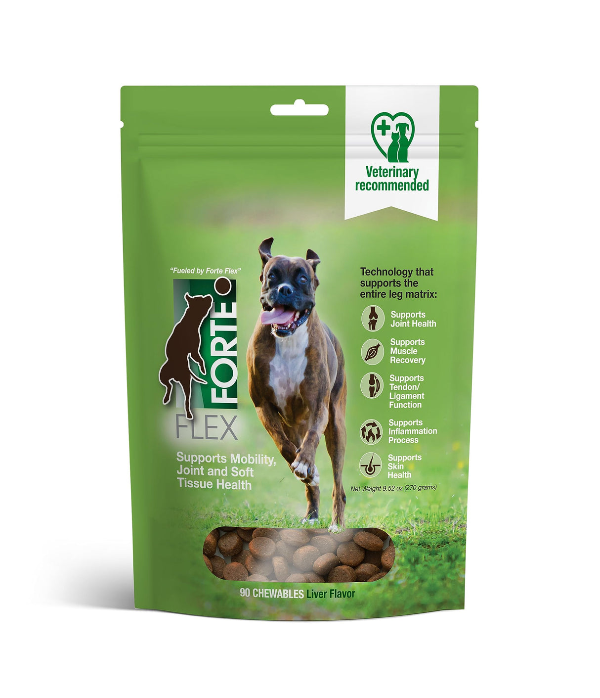Forte Flex K9 Joint & Hip Supplement for Dogs – Hip Dysplasia, Joint Stiffness, Anti-Inflammatory & Mobility Support – Serrapeptase, Glucosamine, Chondroitin, Collagen & HA for Senior & Active Dogs