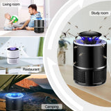 BRIRILINE Bug Zapper, Electric Mosquito & Fly Zappers/Killer - Insect Attractant Trap Powerful Bug Zapper Light, Hangable Mosquito Lamp for Home, Indoor, Outdoor, Patio (Black),(SDB)